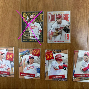 KBO SSG 포카(조병현,송영진,이지영,문승원 등)