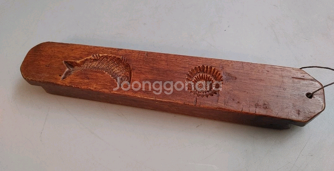 물고기문 예천떡살 태극문 다식판--5