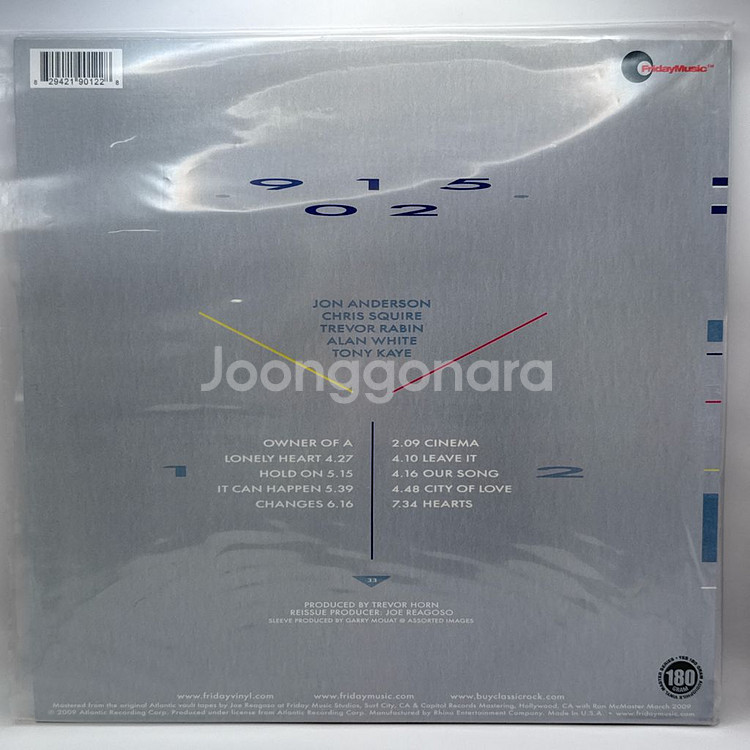 예스 Yes - 90125 LP--3