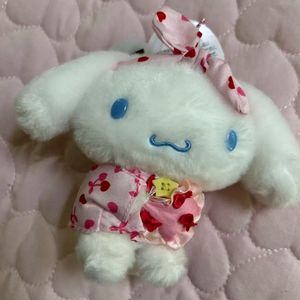 산리오 파자마 시리즈 마스코트(시나모롤)