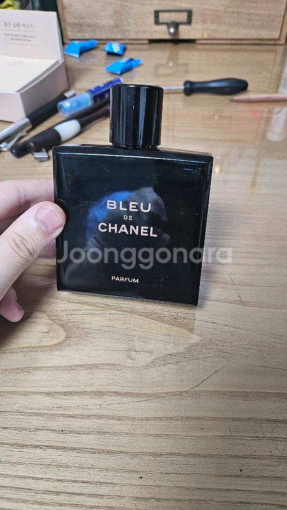 블루 드 샤넬 퍼퓸 80ml 가량 남음--1