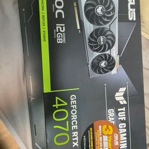 Rtx tuf 4070 oc