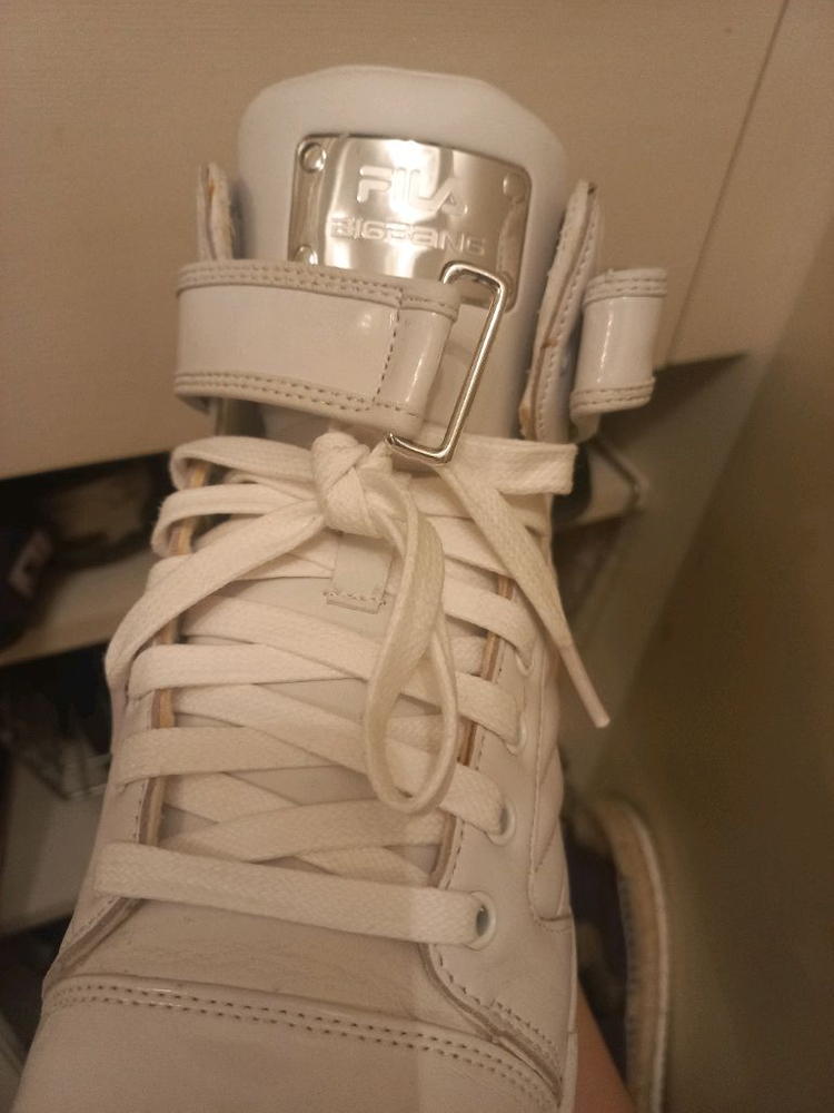 빅뱅x필라 콜라보 신발 렉스하이 하이탑 240 이미지