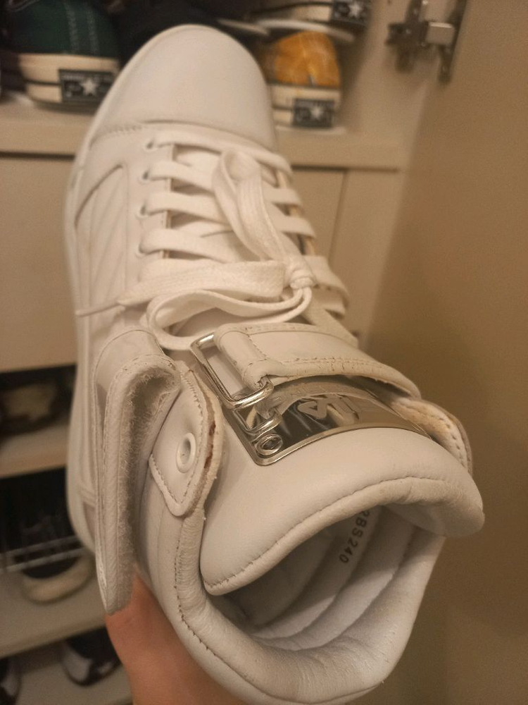 빅뱅x필라 콜라보 신발 렉스하이 하이탑 240 이미지