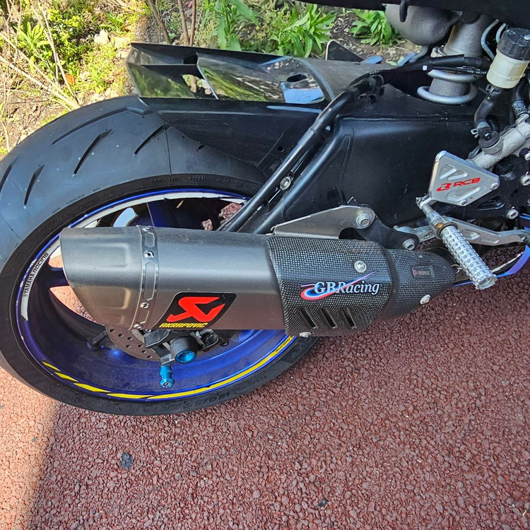 19년식 야마하 r6 아크라 정품 풀배기 구변완 이미지