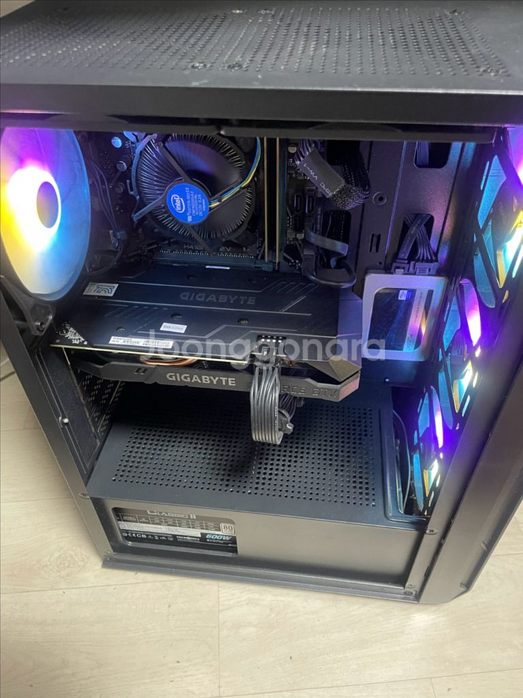 인텔 i3-10세대 10100f, gtx1660 본체--1