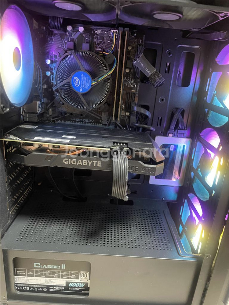 인텔 i3-10세대 10100f, gtx1660 본체--2