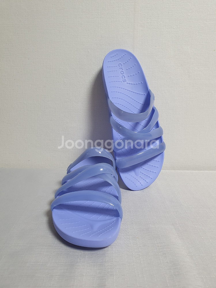 택포가 240mm 크록스 슬리퍼 스플래쉬 글로시--2