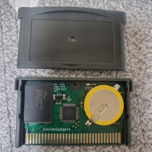 인사이드가젯 gba 32MB 1Mbit RTC 팔아요