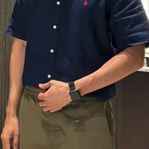 (새상품) 레어 폴로 랄프로렌 리넨 / 린넨 셔츠 반팔
