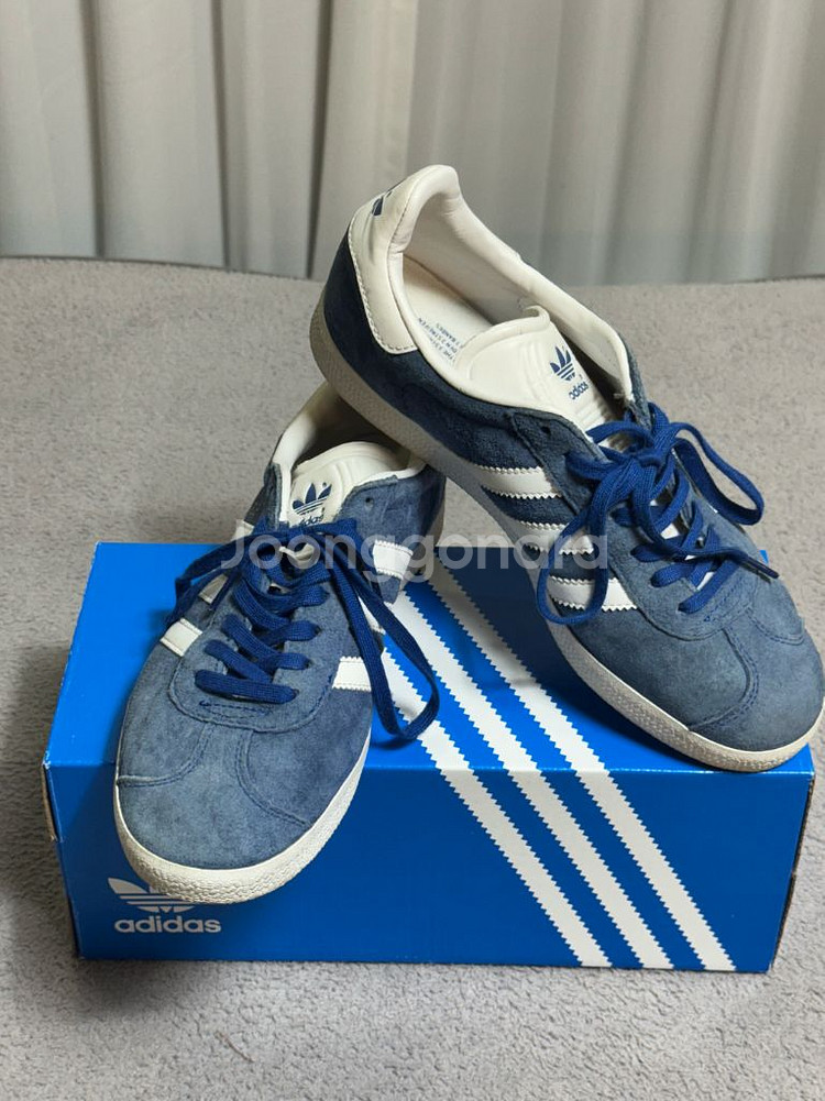 ADIDAS Gazelle 아디다스 가젤 블루 컬리지에--6