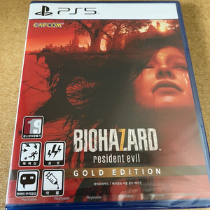 <새상품> PS5 바이오하자드7 레지던트이블 골드에디션