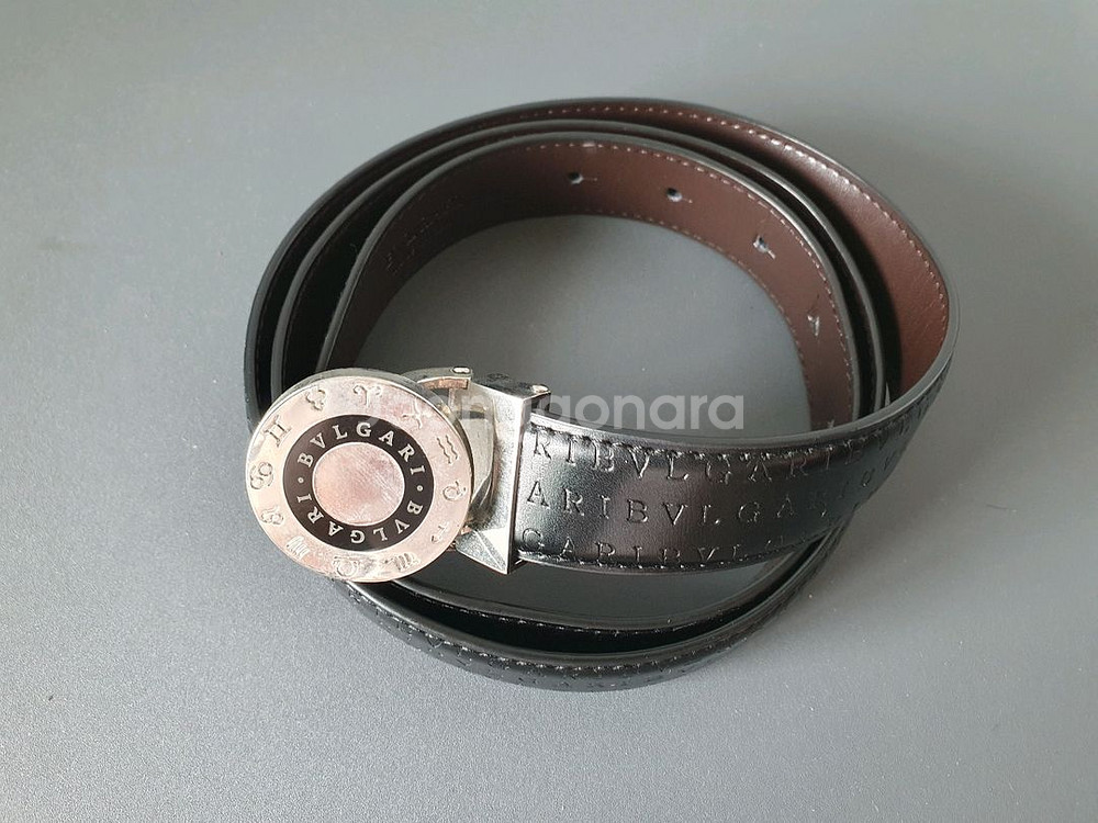 BVLGARI 불가리 가죽벨트)정품--0