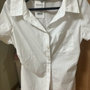 에잇세컨즈 오픈 칼라 셔츠 반팔셔츠