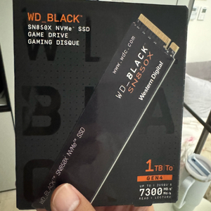 wd sn850x 1tb 미개봉
