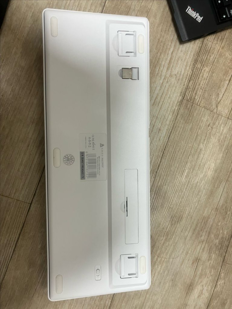 AVJAZZ기계식키보드 화이트 무각키캡 이미지