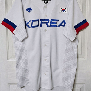 2014 아시안게임 야구 국가대표 데상트 홈 유니폼