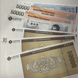 모바일 신세계상품권 5만