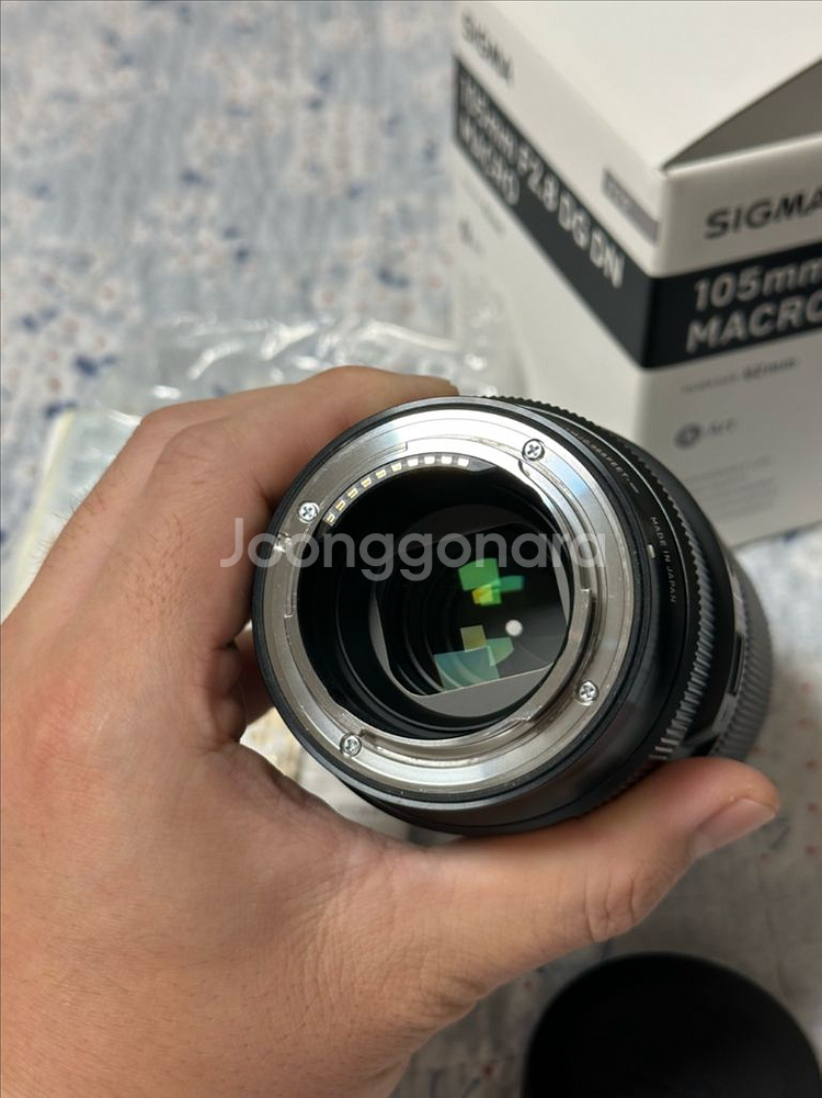 시그마 105mm 마크로 소니마운트--3