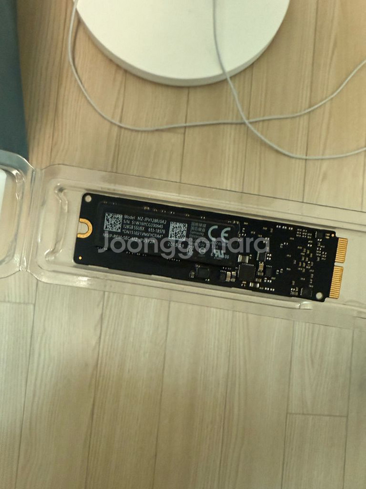 맥북프로 2015 추출 삼성 SSD 128GB--0
