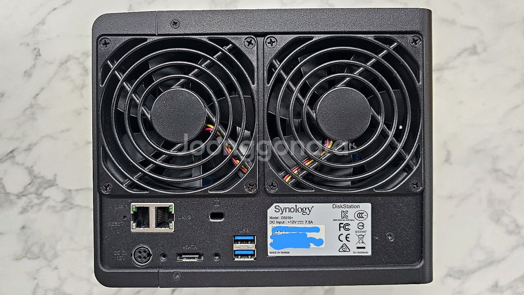 시놀로지 DS916+ NAS 8GB 64TB 풀박스--7