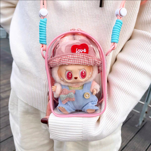 라부부 파우치 스트랩 인형케이스 산책가방