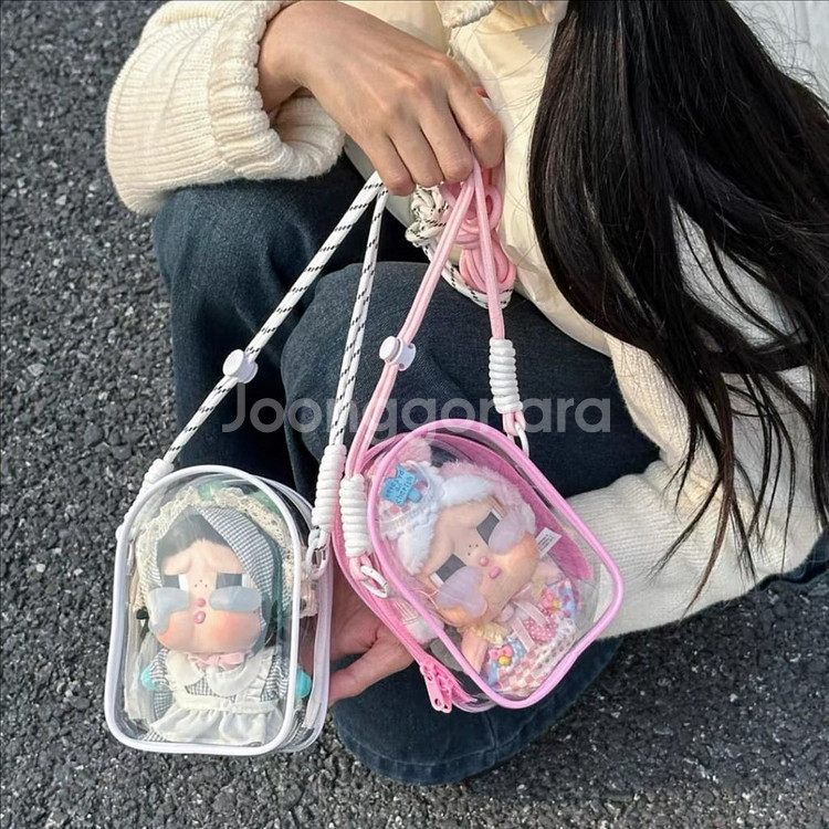 라부부 파우치 스트랩 인형케이스 산책가방--3