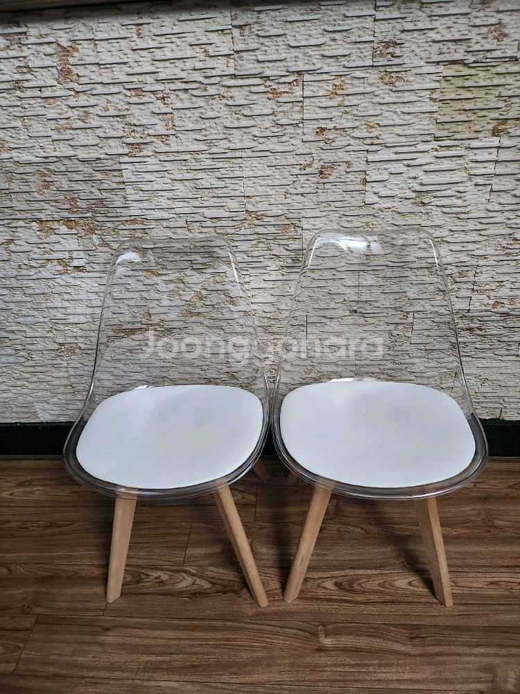 투명 아크릴의자(일괄)--0