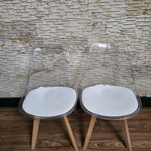 투명 아크릴의자(일괄)