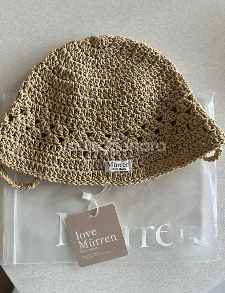 뮤렌 버킷햇 브라운 xs--0