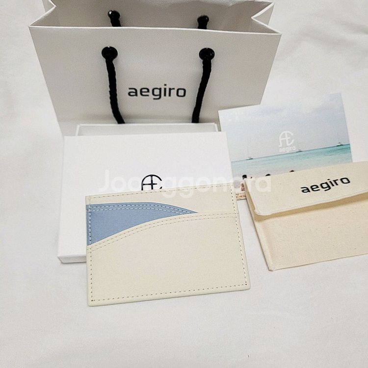 에기로 글로시 카드지갑 크림블루 aegiro--3