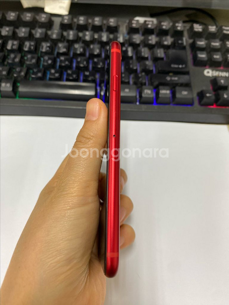 아이폰8 레드 SSS급 256G 배터리100%--6