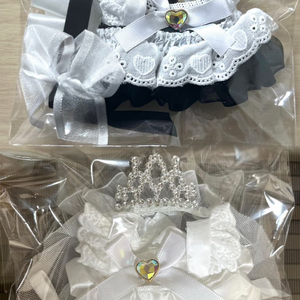 인형옷 누이옷 10cm 웨딩드레스 메이드복 미개봉 새상