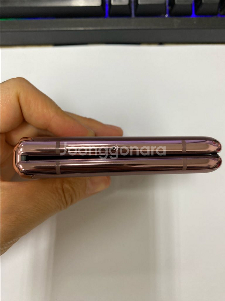 SK 갤럭시Z플립2 브라운 A급 256GB 무잔상--8