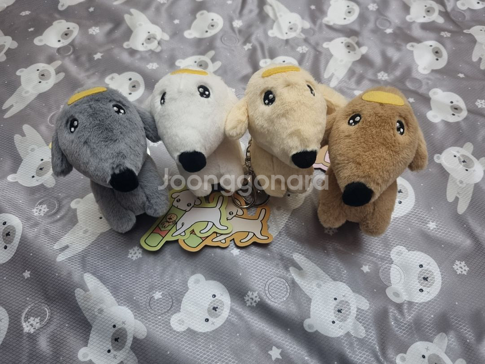 보르조이 강아지 가나디 멈무 멍뭉이 인형 키링 가방걸이--0