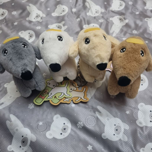 보르조이 강아지 가나디 멈무 멍뭉이 인형 키링 가방걸이