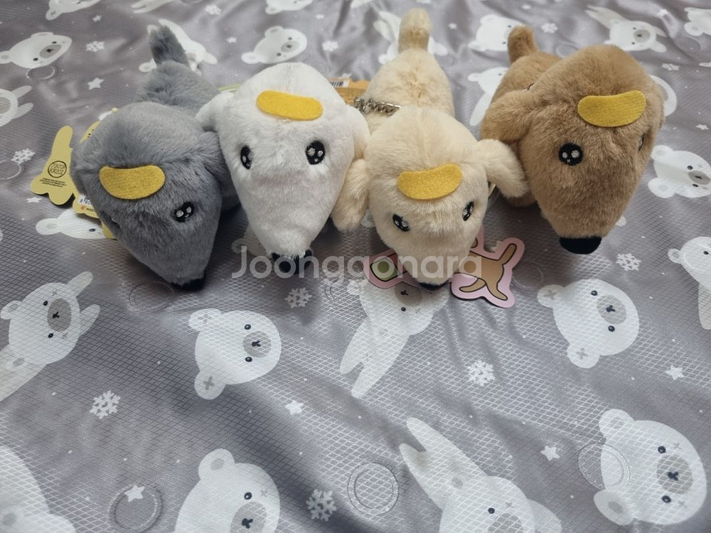 보르조이 강아지 가나디 멈무 멍뭉이 인형 키링 가방걸이--3