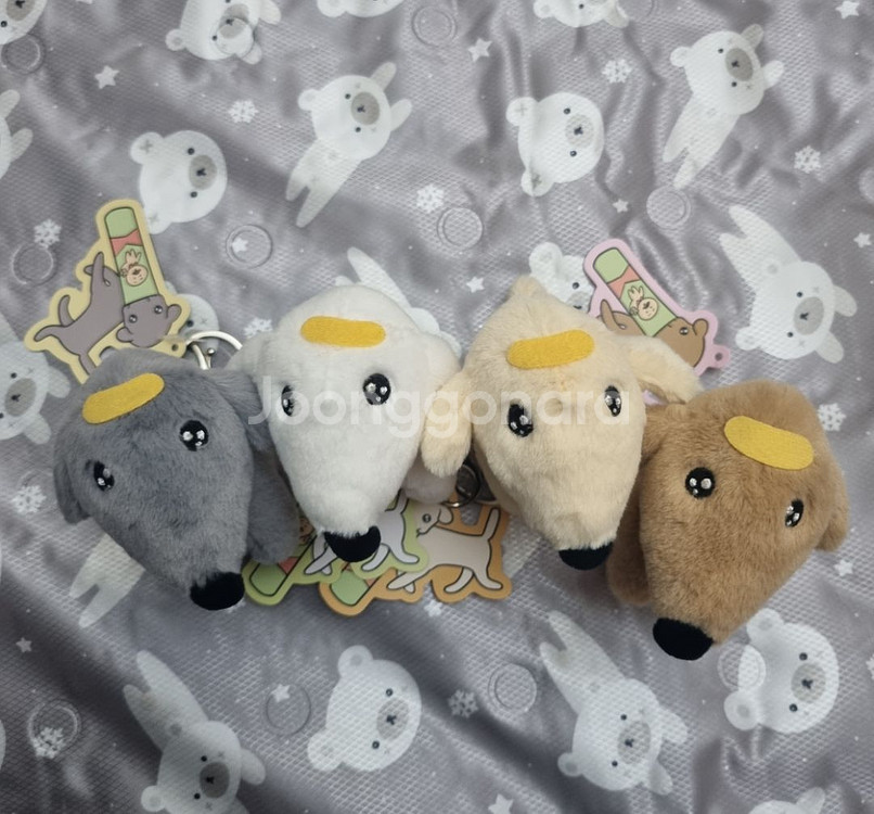 보르조이 강아지 가나디 멈무 멍뭉이 인형 키링 가방걸이--2