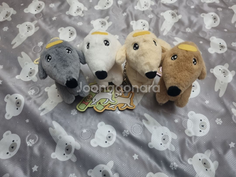 보르조이 강아지 가나디 멈무 멍뭉이 인형 키링 가방걸이--1
