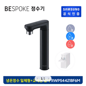 삼성 비스포크 냉온정 정수기 RWP54421BF6MF