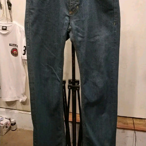 32(M) 네버마인드 블루 일자 청바지