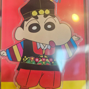 댄꼼마 팝업 사은품 짱구 그립톡