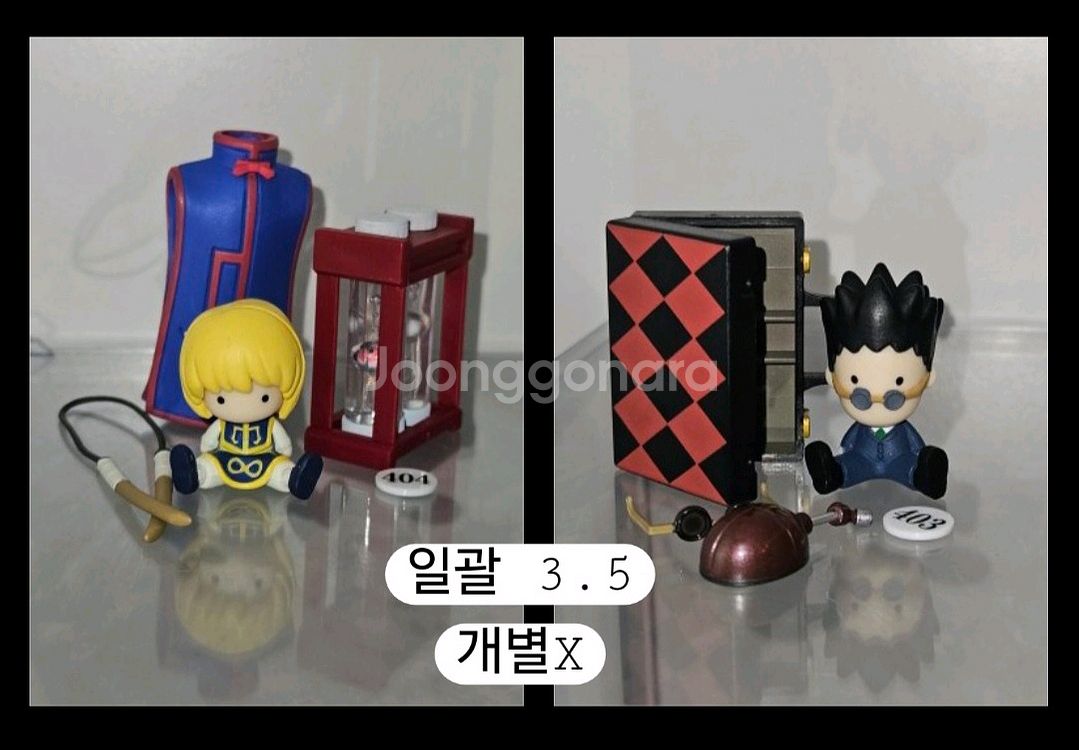 헌터헌터 미니어쳐 리멘트 크라피카 레오리오--0