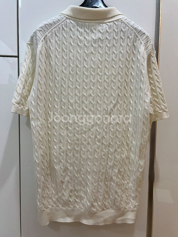 24ss 라코스테 케이블반팔 105 (새상품급)--1