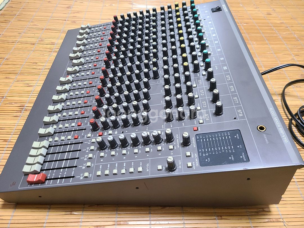 SONY SRP-V110 소니 빈티지 아날로그 믹서--6