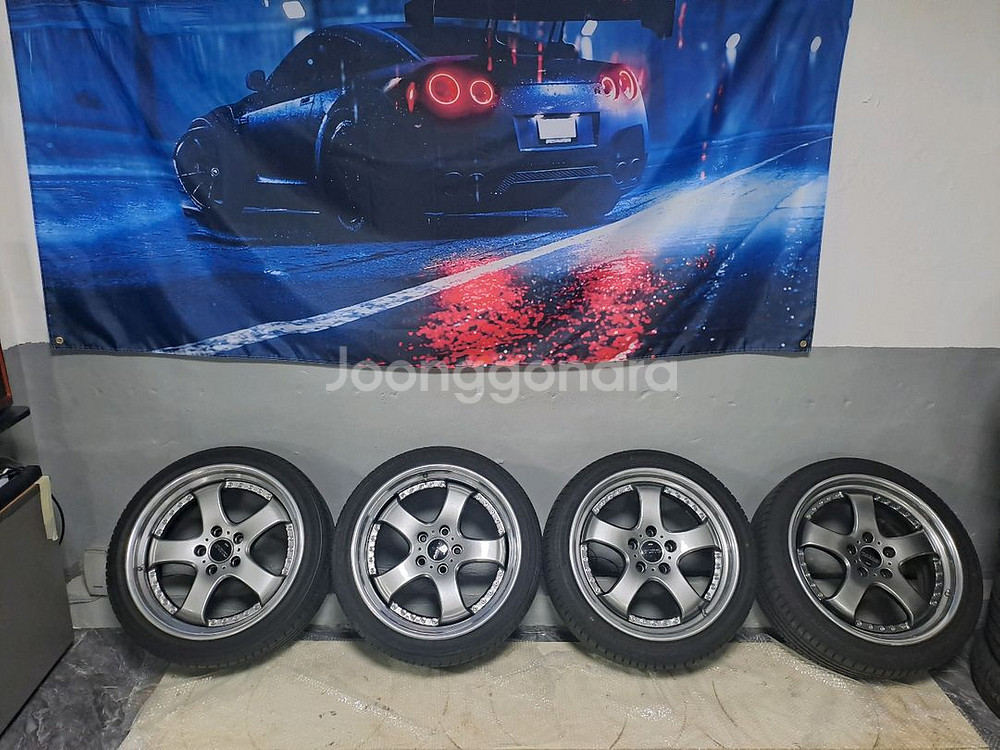 SSR Agle 18인치 정품 휠타이어셋--1