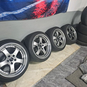 SSR Agle 18인치 정품 휠타이어셋