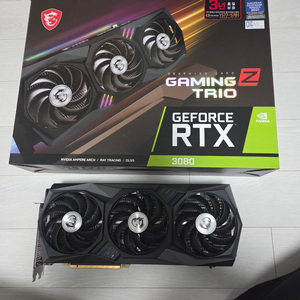 트리오 Z RXT 3080 Gaming LHR 10GB