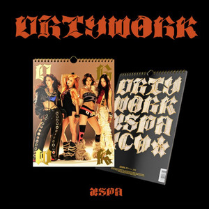 에스파 dirty work미개봉 앨범 모켓샵 미공포