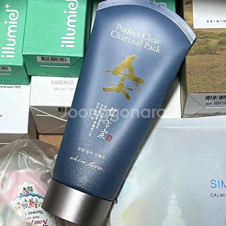 [미사용] 스킨후리 숯 팩 120ml--0
